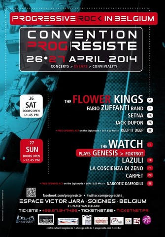 Convention Prog-Résiste 2014 Soignies